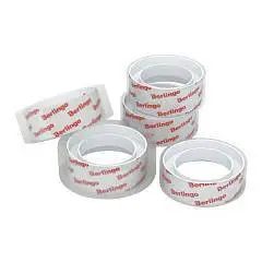 Клейкая лента канцелярская 12мм*10м, прозрачная, фото №1