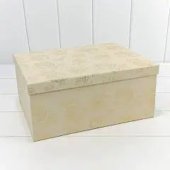Коробка подарочная "Розы" тиснение 26,3*19,3*11,3 см 10-6, фото №1