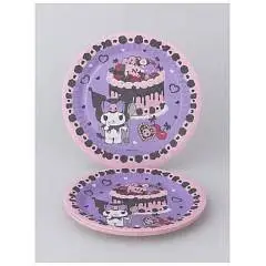 Набор бумажных тарелок "Любимая вишенка", 6 шт d=180 мм, фото №1