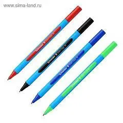 Ручка шариковая Schneider "Slider Edge F" трехгран., синяя 0,8, фото №1