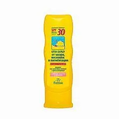 Крем-барьер от загара Floresan СОЛНЦЕ SPF30 водост. 125мл, фото №1