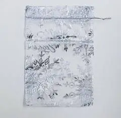 Мешочек подарочный органза «С Новым годом!», 20*30 см, фото №1