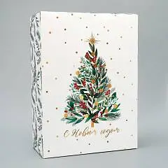 Коробка складная «Елочка», 22 х 30 х 10 см, фото №1