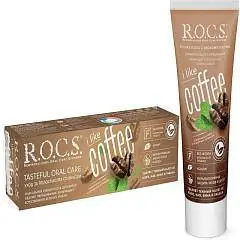 Зубная паста R.O.C.S. iLike Coffee 60мл/74г, фото №1