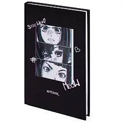 Блокнот А5 80л кл "Аниме" тв.обл, фото №1