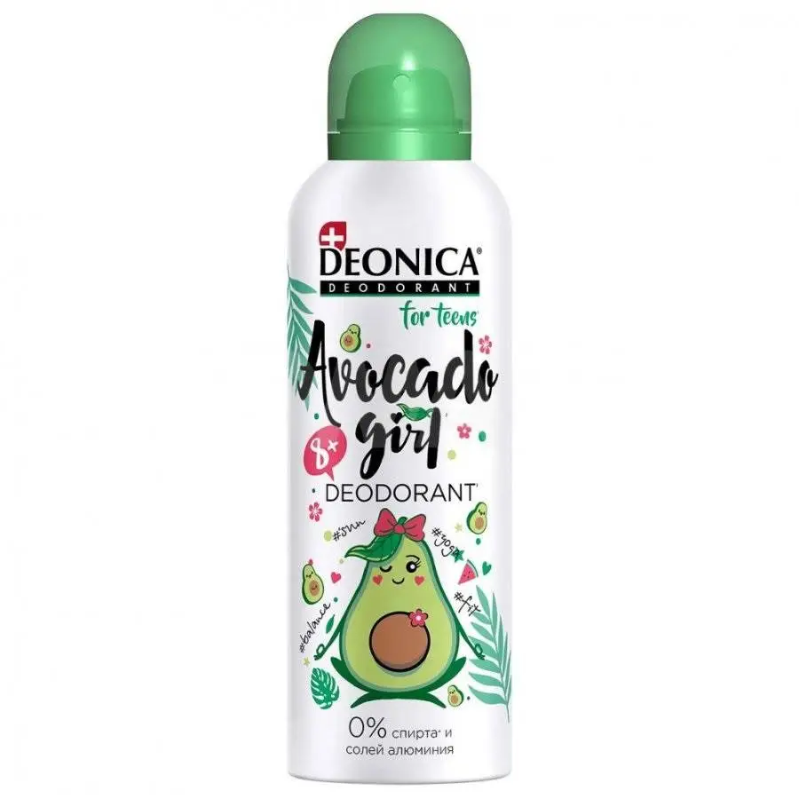 Део-спрей Deonica For teens 8+ Avocado 125мл, фото №1