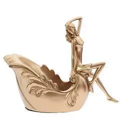 Подставка д/бутылки "Девушка" L29 W8,5 H22,5см, фото №1