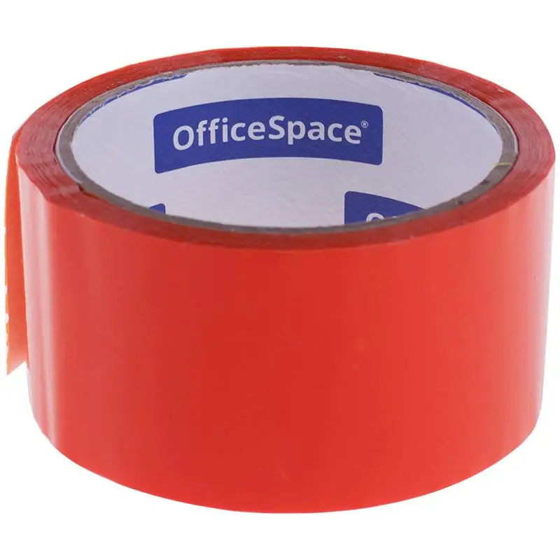 Клейкая лента упаковачная Office Space 48мм*40м, 450 мкм оранж., фото №1