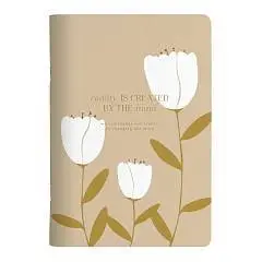 Тетрадь 48л КЛЕТКА "April", тюльпаны, фото №1