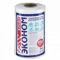 Салфетки д/уборки Универсальные SMART CARE вискоза рулон 150шт, фото №1