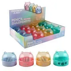 Точилка Ушки DAIMARSE 3 отверстия 53*60мм контейнер пластик, фото №1