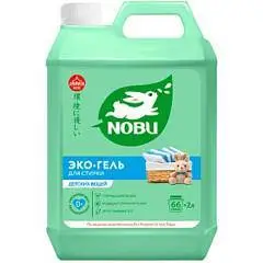 Средство д/стирки детского белья Nobu Эко, 2л, фото №1