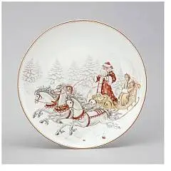 Тарелка "Морозко" 20,5 см, фото №1