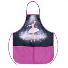 Фартук д/труда с карманом Балерина 53*44.5см Р116-140 см Феникс, фото №1