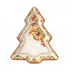 Блюдо"Щелкунчик" Елка 25*21*4См, фото №1