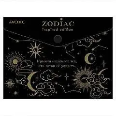 Папка на кнопке "deVENTE. Zodiac-1" A4, тиснение фольгой, фото №1
