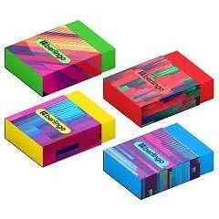 Ластик Berlingo "Glitch" пластиковый держатель, 45х32мм, фото №1