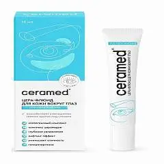 Цера-флюид д/кожи вокруг глаз CERAMED SOS-увлажнение 18мл, фото №1