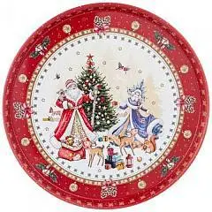 Поднос сервировочный Agness "Christmas Collection" 33*2,1 см, фото №1