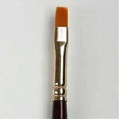 Кисть Синтетика №1 плоск Декола, фото №1