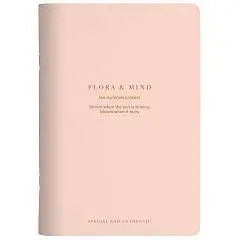 Тетрадь 48л КЛЕТКА "Flora", розовый, фото №1