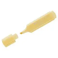 Текстовыделитель Faber-Castell "46 Pastel" ванильный, 1-5мм, фото №1