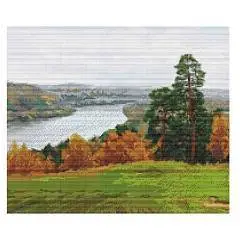 Алмазная мозаика 40х50 Бузин Осень на оке квадр. эл-ты 40 цв., фото №1