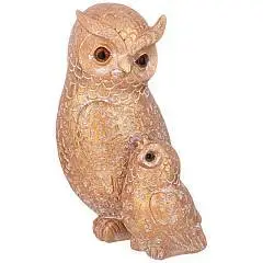 Фигурка декоративная Совы 13*10*19 см, фото №1