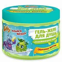 Гель-желе д/душа Baffy Освежающий лайм 300мл, фото №1