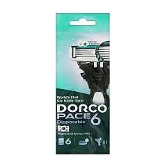 Станки одноразовый муж DORCO PACE 6, 1 шт, фото №1