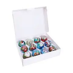 Подвесное елочное украш. ШарЗимняя сказкас новогод. Предсказ, фото №1