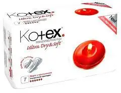 Прокладки гигиен Kotex Ultra Night 7шт, фото №1