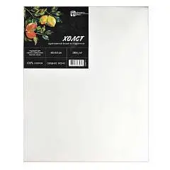 Холст на подрамнике  40*50см 100% хлопок 280г сред зерно Лимоны, фото №1