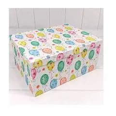 Коробка подарочная "Воздушные шарики" 32*24,5*14,4 см 10-9, фото №1