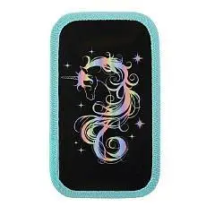 Пенал ламинированный 2 отд 19*11*4см Magic unicorn, фото №1
