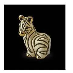 Фигурка Зебра мини (керамика/эмаль/позолота), фото №1