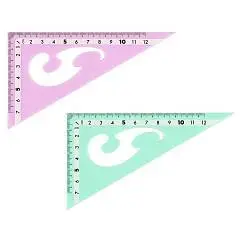 Треугольник 60° 12см "Macaroons" ассорти, фото №1