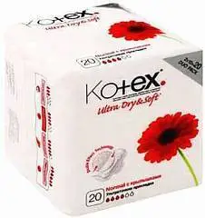 Прокладки гигиен Kotex Ultra Normal 20шт, фото №1