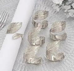 Набор колец для салфеток 6 пр, фото №1