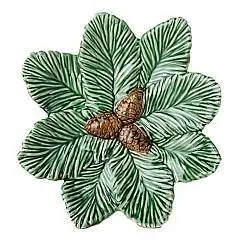 Блюдо "GREEN PINE" 19,6х19,6х4,5 см, фото №1