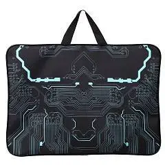 Папка д/худ А3 ткань молния вокруг Микросхемы Кокос, фото №1