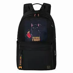 Рюкзак FASHION CITY универсальный "Cat" 44х31х16 см, фото №1