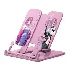 Подставка для книг пластиковая ErichKrause Аниме, розовый, фото №1