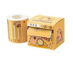 Стикеры в рулоне "Capybara" orange, фото №1