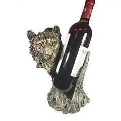 Подставка под бутылку "Тигр",бронза,15*21*24, фото №1