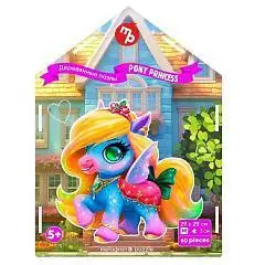 Пазл Домик Пони принцесса. 60д (28*25см) М (3,5 см)+пр. интерьер, фото №1
