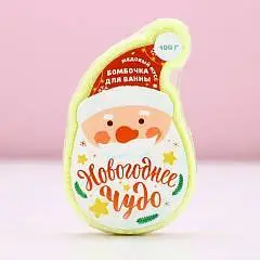 Бомбочка д/ванны Дед Мороз 100 г медовый мусс, фото №1