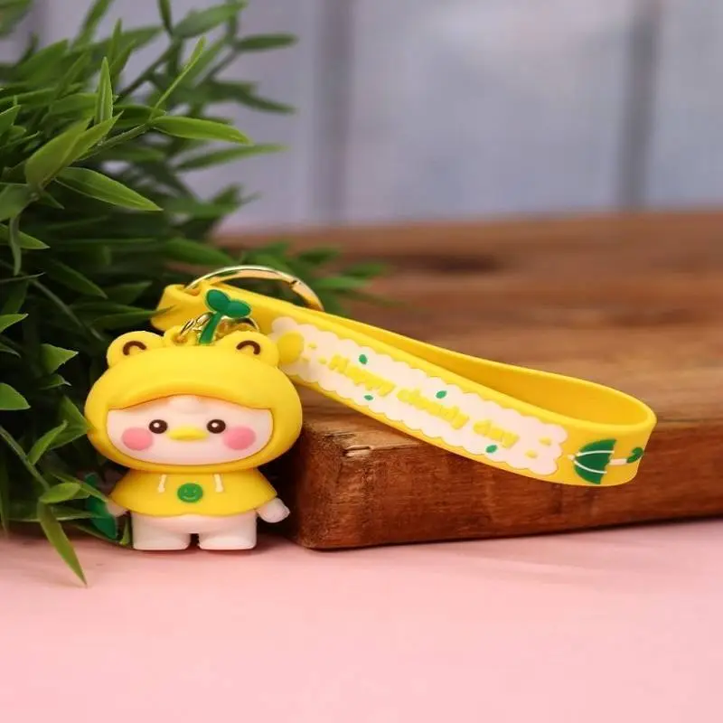 Брелок "Duck on a walk", yellow, фото №1