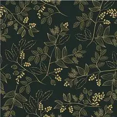 Бумага упаковочная "June" черный премиум, 70х100 см в рулоне, фото №1