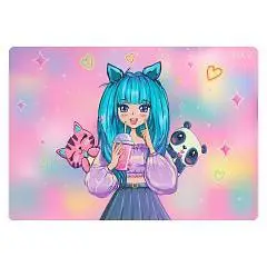 Клеенка д/уроков труда 50*70см Anime Girl КОКОС, фото №1